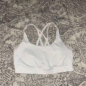 lululemon athletica White Strappy Sports Bralette